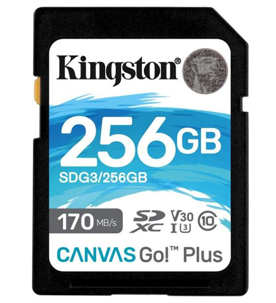 256GB Kingston Canvas Go! Plus SD memóriakártya (Class U3) #1