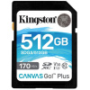 512GB Kingston Canvas Go! Plus SD memóriakártya (Class U3) #1
