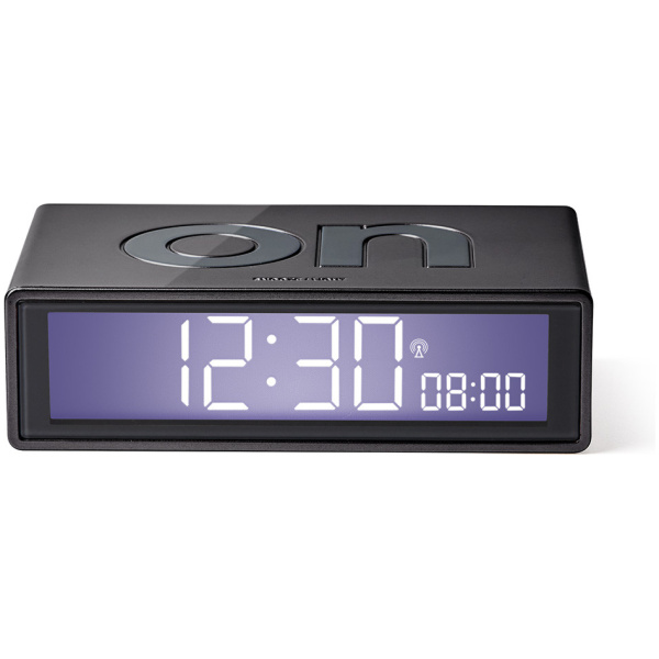 Lexon Flip+ LCD érintős ébresztőóra (sötétszürke) #1