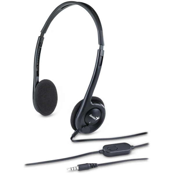 Genius HS-M200C sztereo headset (fekete) #1
