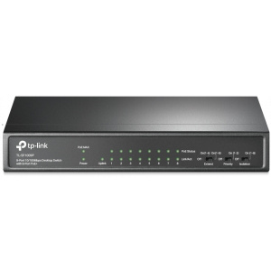 TP-Link TL-SF1009P 9-port PoE switch 8 PoE+ porttal (desktop) #1