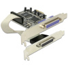 Parallel vezérlő PCI-Express x1, 2 port (DeLock) #1