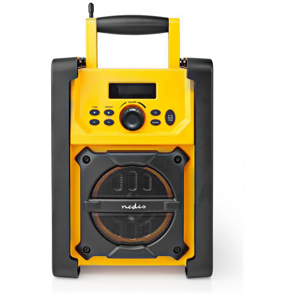 Nedis Hordozható FM rádió Bluetooth-al, IPX5 besorolással #1