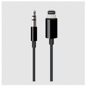 Apple Lightning – 3,5 mm-es audiokábel (1,2 m) – fekete #1