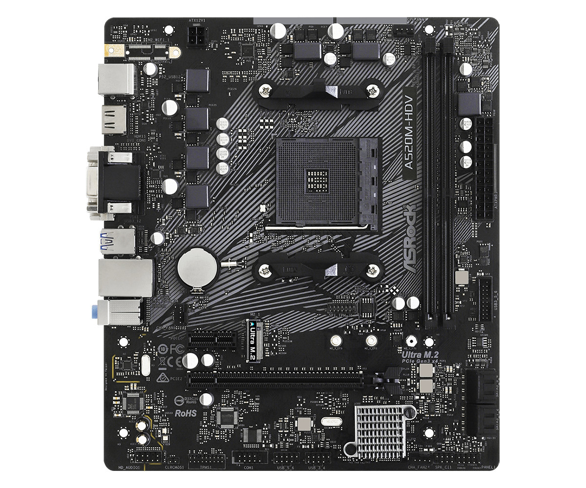 ASRock A520M-HDV alaplap #1