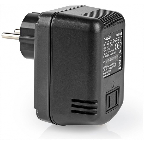 Nedis AC-AC feszültség-átalakító (230 Schuko > 110V USA - 45W), földeletlen #3