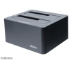 Akasa DuoDock X3 SATA dual dokkoló HDD/SSD-hez USB 3.1 (AK-DK08U3-BKCM) #1