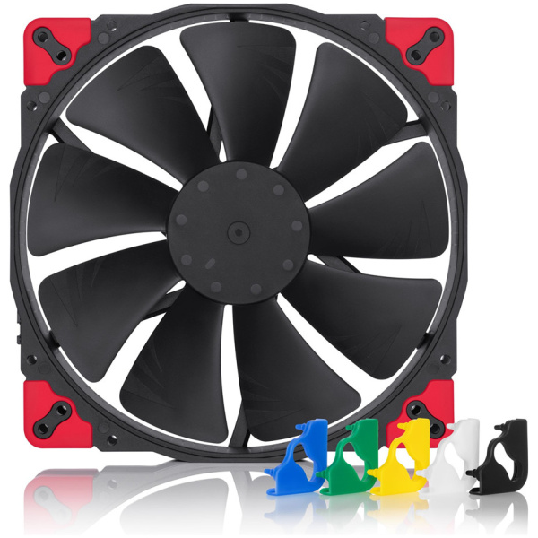 20 cm hűtőventilátor Noctua NF-A20 PWM chromax.black.swap, extra halk #1