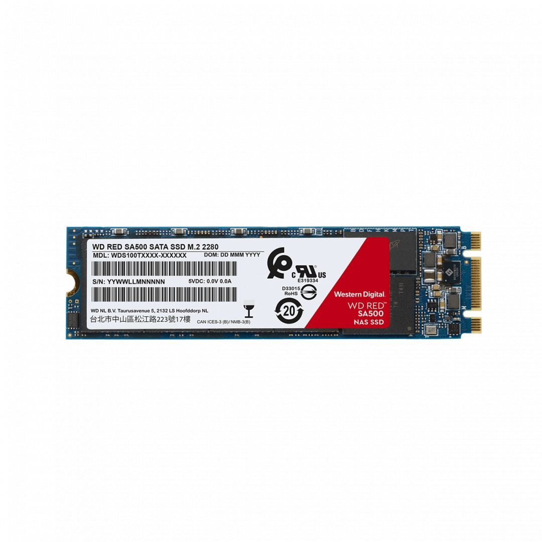 1TB WD Red™ SA500 NAS SSD - M.2 (SATA) - 6GB/s AKCIÓS #1