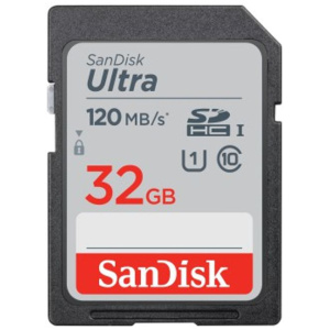 32GB Sandisk Ultra SD memóriakártya (Class 10, 120 MB/s) #1
