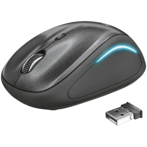 Trust Ivy FX Wireless Mouse (fekete) #1