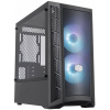 CoolerMaster MasterBox MB311L ARGB ház vezérlővel, üveg ablakkal (fekete) #1