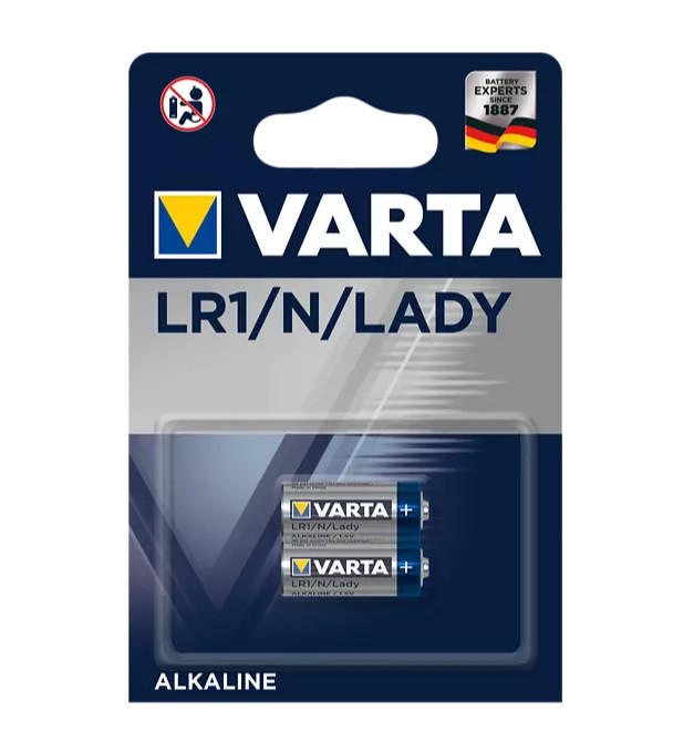 Varta LR01 alkáli fotó- és kalkulátorelem 2db (blister) #1