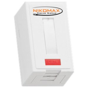 Nikomax UTP Cat5e fali doboz betét nélkül #1