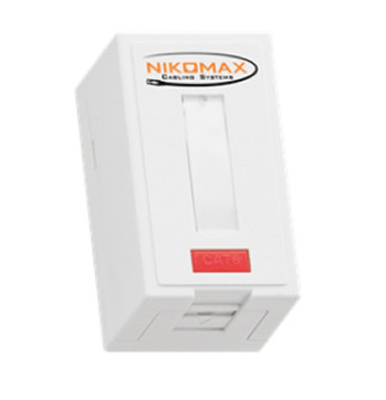 Nikomax UTP Cat5e fali doboz betét nélkül #1