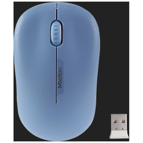 Meetion MT-R545 vezeték nélküli optikai egér, kék #1