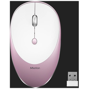 Meetion MT-R600 vezeték nélküli újratölthető egér, Rose Gold (rózsaarany) #1