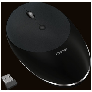 Meetion MT-R600 vezeték nélküli újratölthető egér, Space Grey (sötétszürke) #1