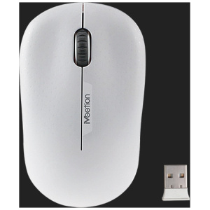 Meetion MT-R545 vezeték nélküli optikai egér, fehér #1