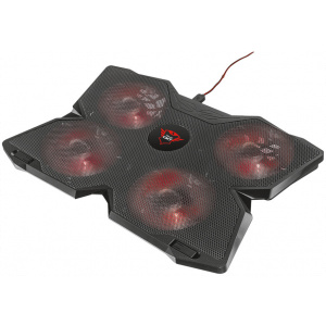 Trust GXT 278 Yozu notebookhűtő 4db LED-es ventilátorral #1