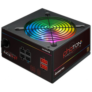 Chieftec CTG-650C Photon RGB 650W tápegység félmoduláris #1