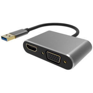 VCOM USB 3.0 > HDMI + VGA átalakító (1080p) #1