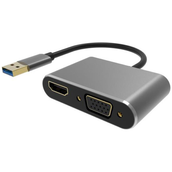 VCOM USB 3.0 > HDMI + VGA átalakító (1080p) #1