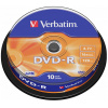 Verbatim DVD-R 16x, hengeres, 10db/henger #1