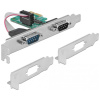Delock 89918 soros vezérlő kártya PCI-Express x1, 2 port #1