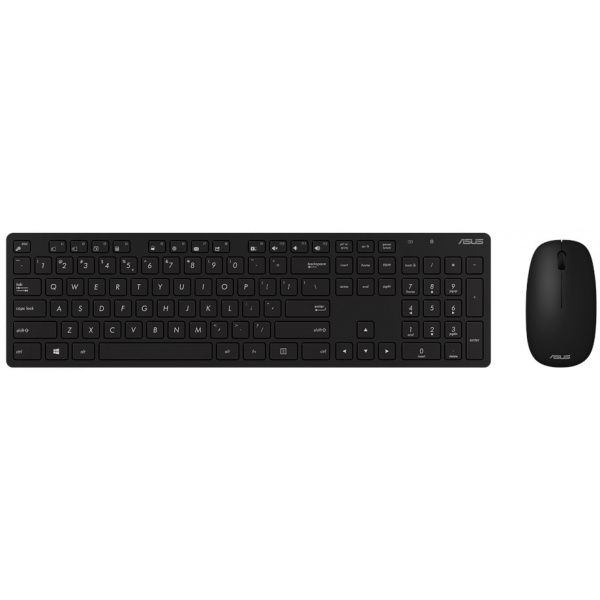 Asus W5000 vezetéknélküli billentyű-egér szett (fekete) #1