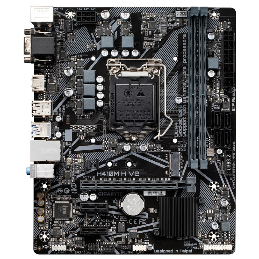 Gigabyte H410M H V2 alaplap #1