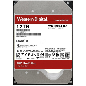 12TB WD Red Plus - NAS SATA3 HDD 256MB - WD120EFBX #1