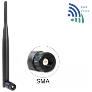 WiFi antenna Delock 4-5dBi, SMA (körsugárzós) #1
