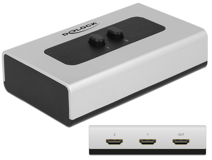 Delock HDMI switch (kétirányú, 4K) 2 port #1