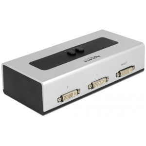 Delock DVI switch (kétirányú) 2 port #1