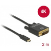 USB Type-C™ - DVI 24+1 4K kábel (DP váltakozó mód) 4K 30 Hz, 2m Delock #1