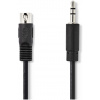 Nedis 5-pin DIN (M) összekötő kábel / 3,5mm Jack 2m #1