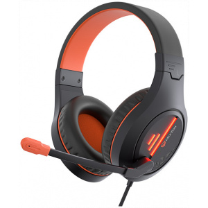 Meetion MT-HP021 Gaming headset (fekete-narancs) #1