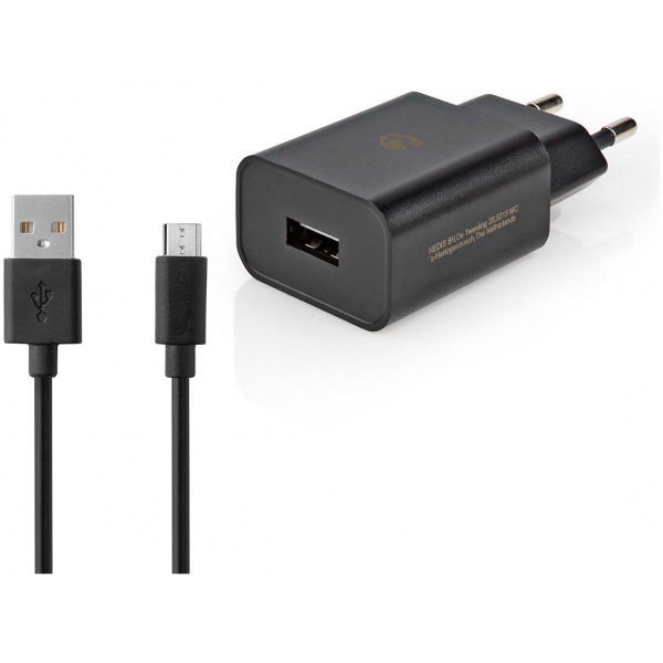 Nedis USB fali töltő micro USB kábellel (220V) - 2,1 A #1