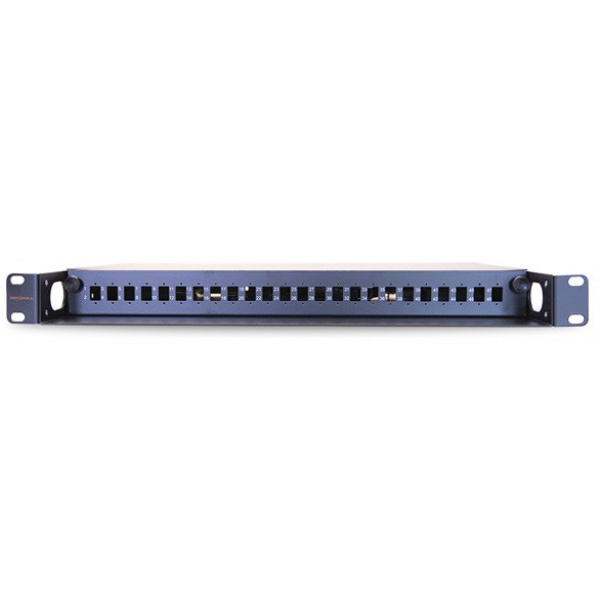 Optikai patchpanel (üres) LC 48-port duplex SM/MM, kihúzható tálcával - Nikomax #1