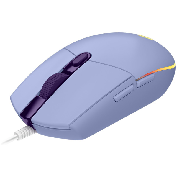 Logitech G203 Lightsync Gaming egér (lila) #1
