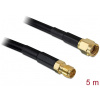 WiFi antenna hosszabbító kábel 5m (RP-SMA) - Delock #1