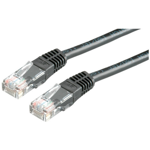Roline UTP patchkábel Cat5e 3m (fekete) #1