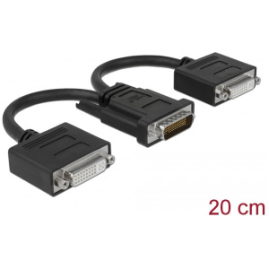 Delock DMS-59 apa > 2x DVI 24+5 anya átalakító (20 cm) #1