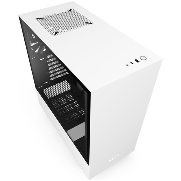 NZXT H510 Mid Tower ház üveg oldalablakkal (fehér) #1