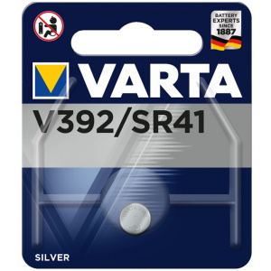 Varta SR41 (V392) ezüstoxid gombelem 1db (blister) #1