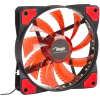 12 cm hűtőventilátor Akyga AW-12E - piros LED-es (világít) #1