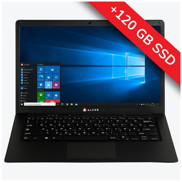 Alcor Snugbook N1431 notebook + 120GB SSD (Windows 10 Pro) #1