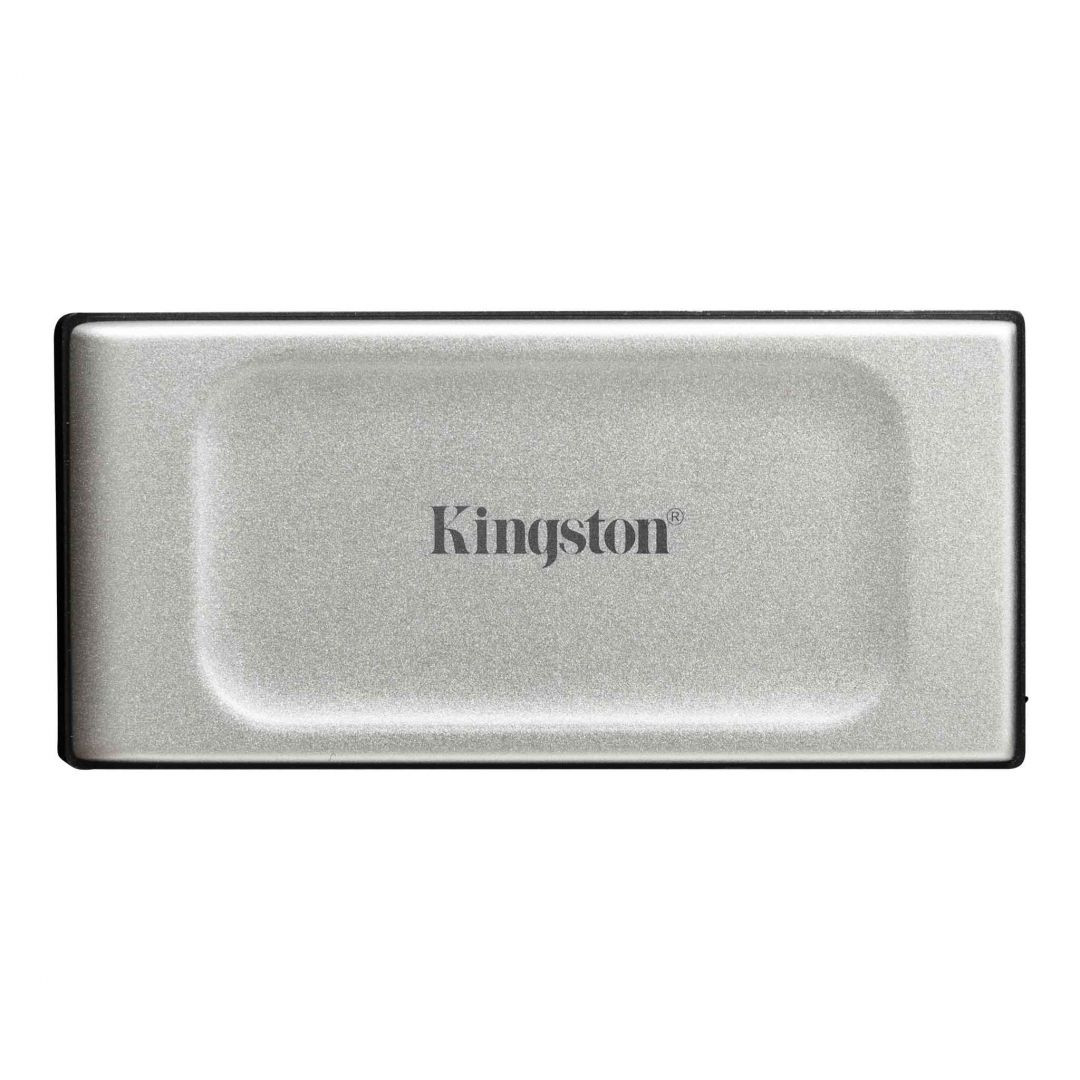 2TB Kingston XS2000 USB 3.2 külső SSD (Type-C) ezüst #1