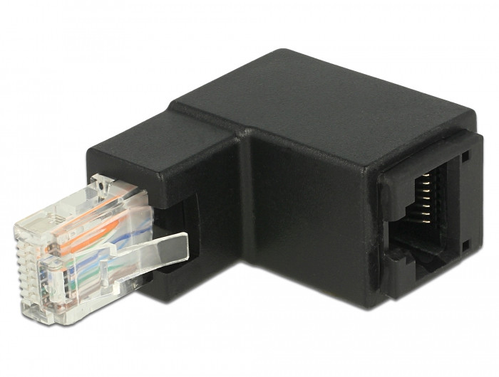 Delock UTP Cat6 patchkábel L toldó (M/F) #1